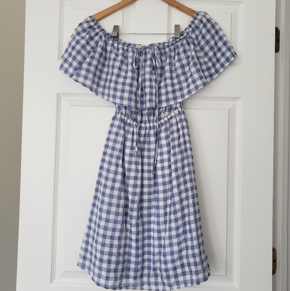 Anthropologie off shoulder dress
